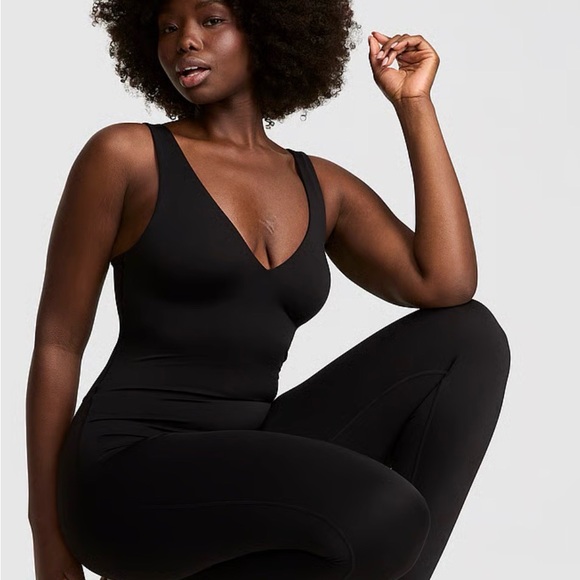 PINK Victoria's Secret Pants - PINK Victoria's Secret Sleek Black Joggers